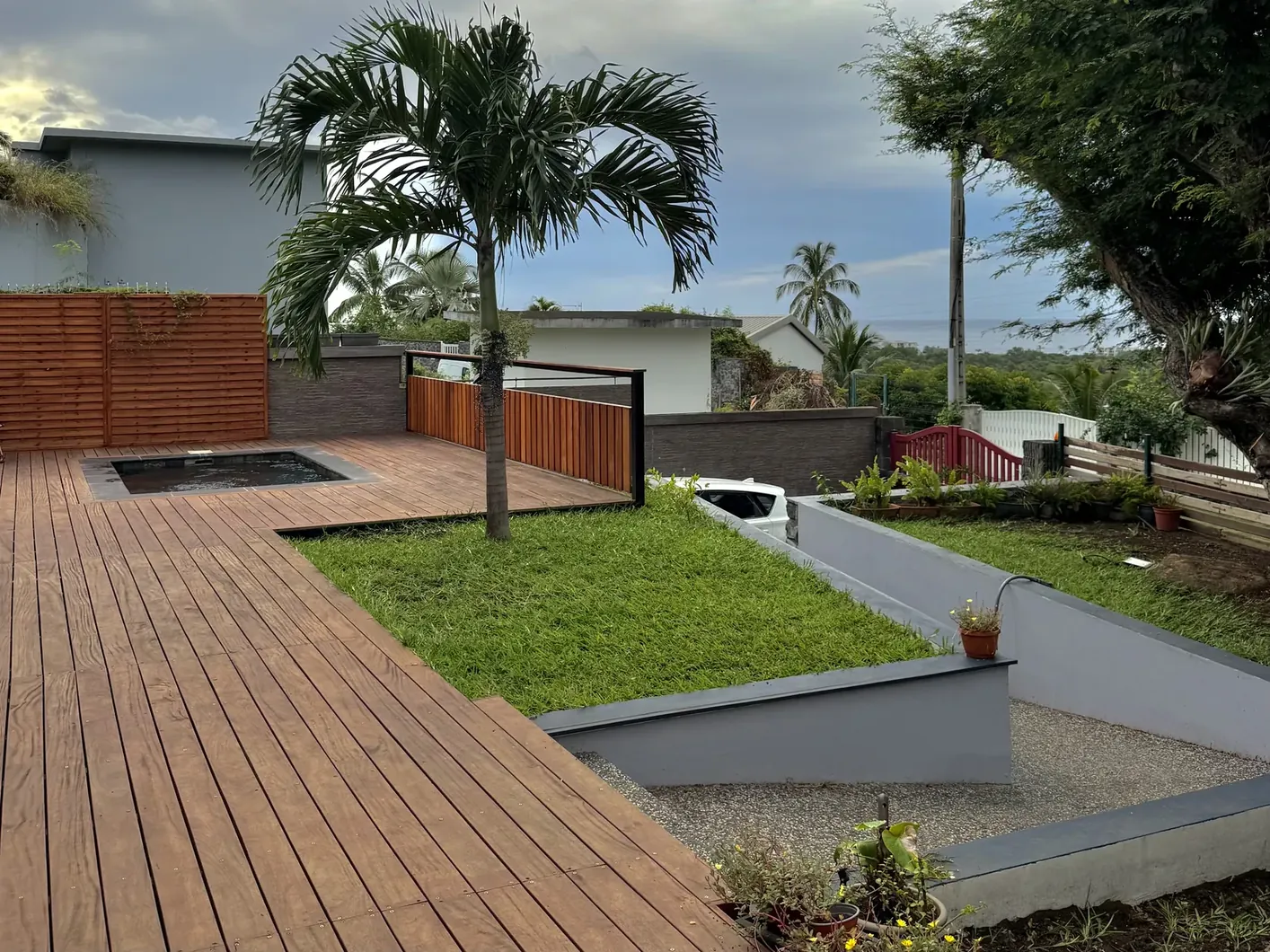 Deck et aménagement extérieur complet à La Réunion